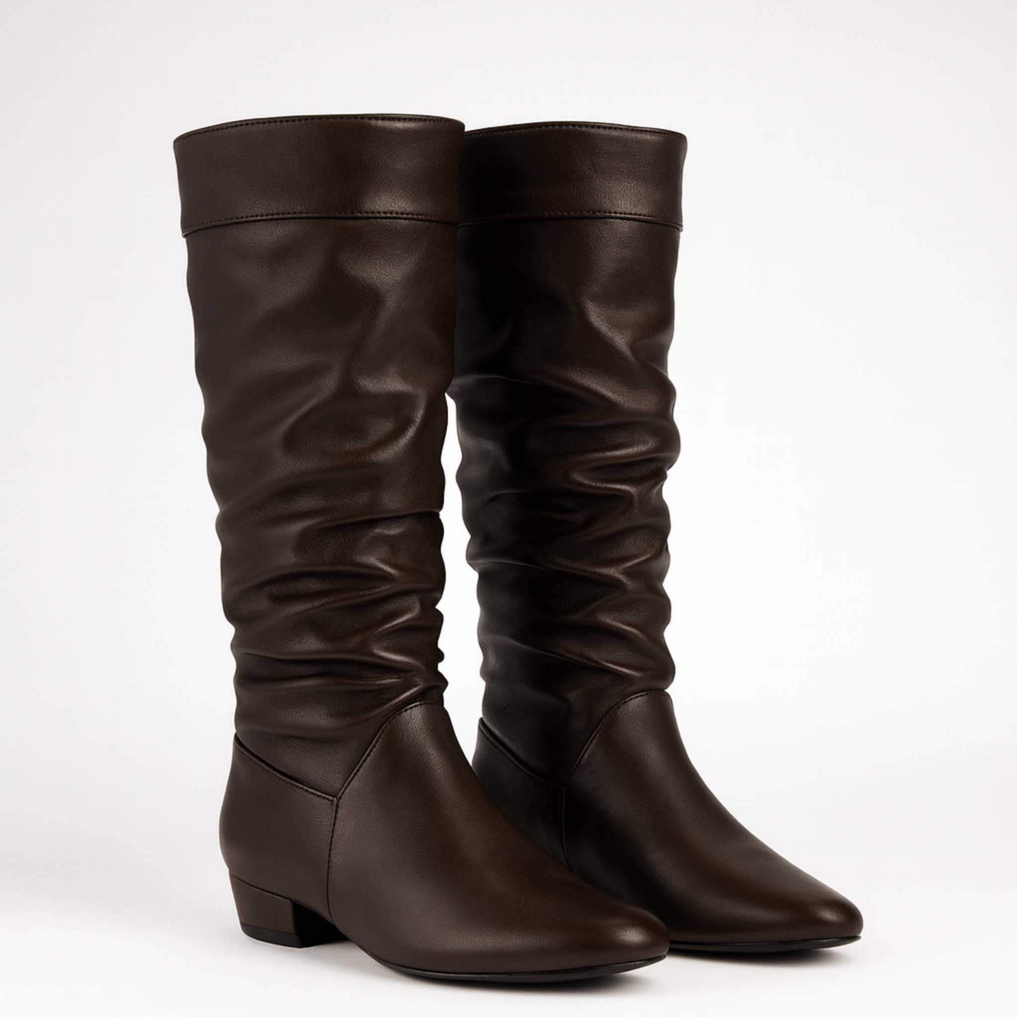 Boots, autumn winter, short and white, brown, black, high boots, ladies' boots.