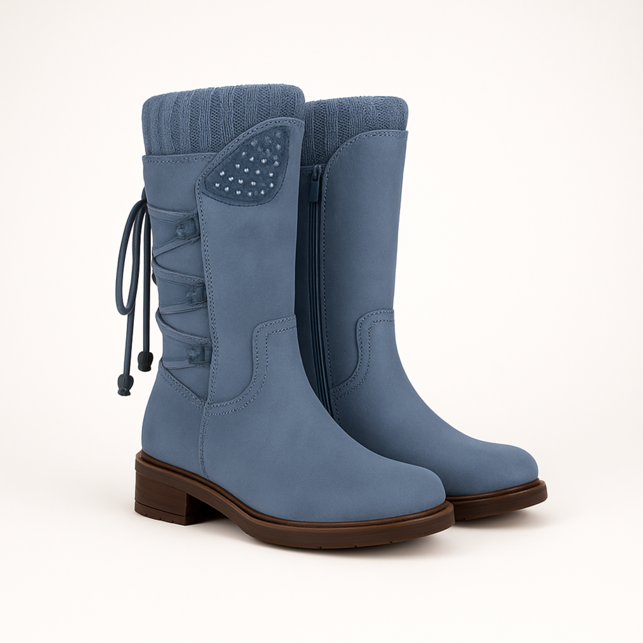 Women Winter Boots Mid-Calf Snow Boots