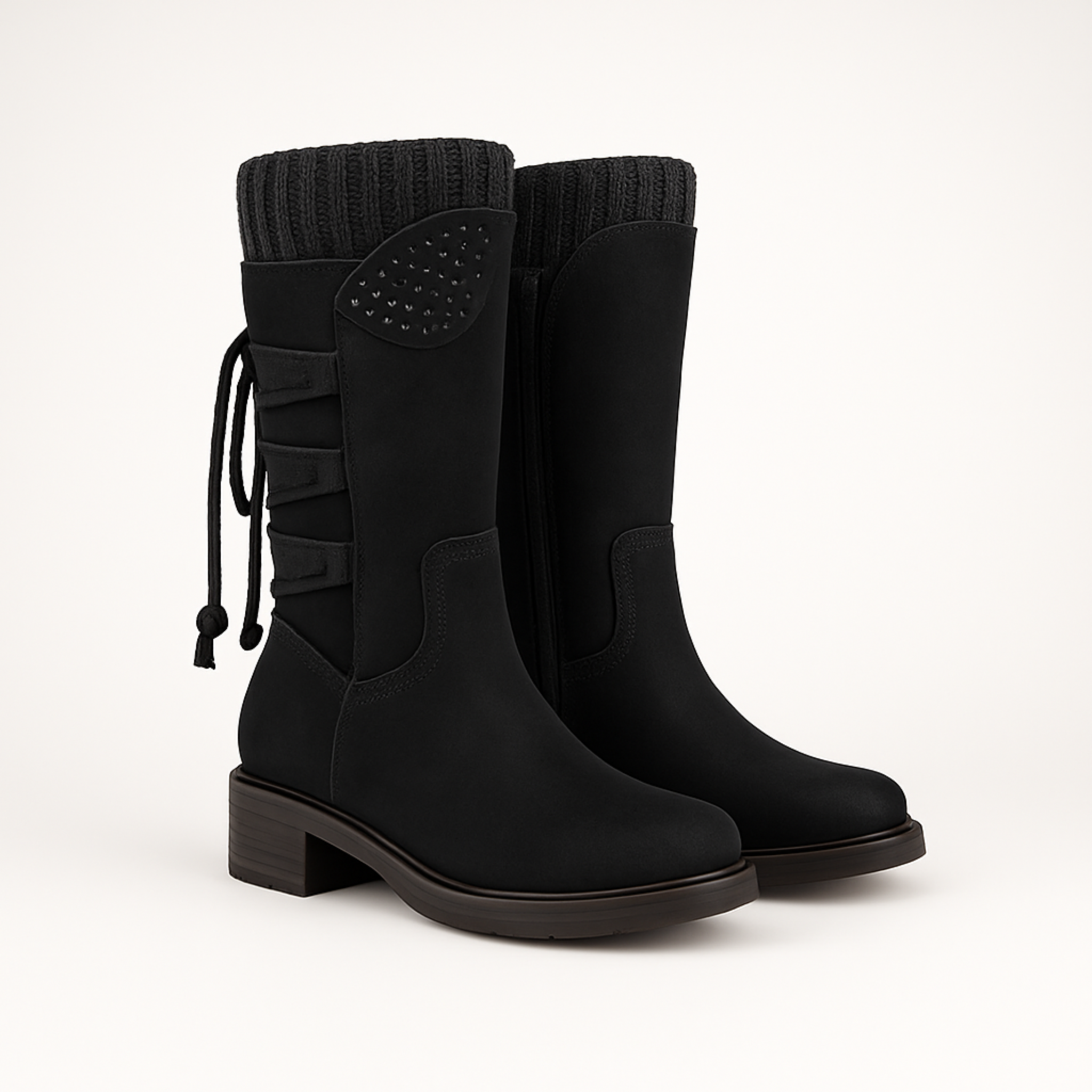 Women Winter Boots Mid-Calf Snow Boots